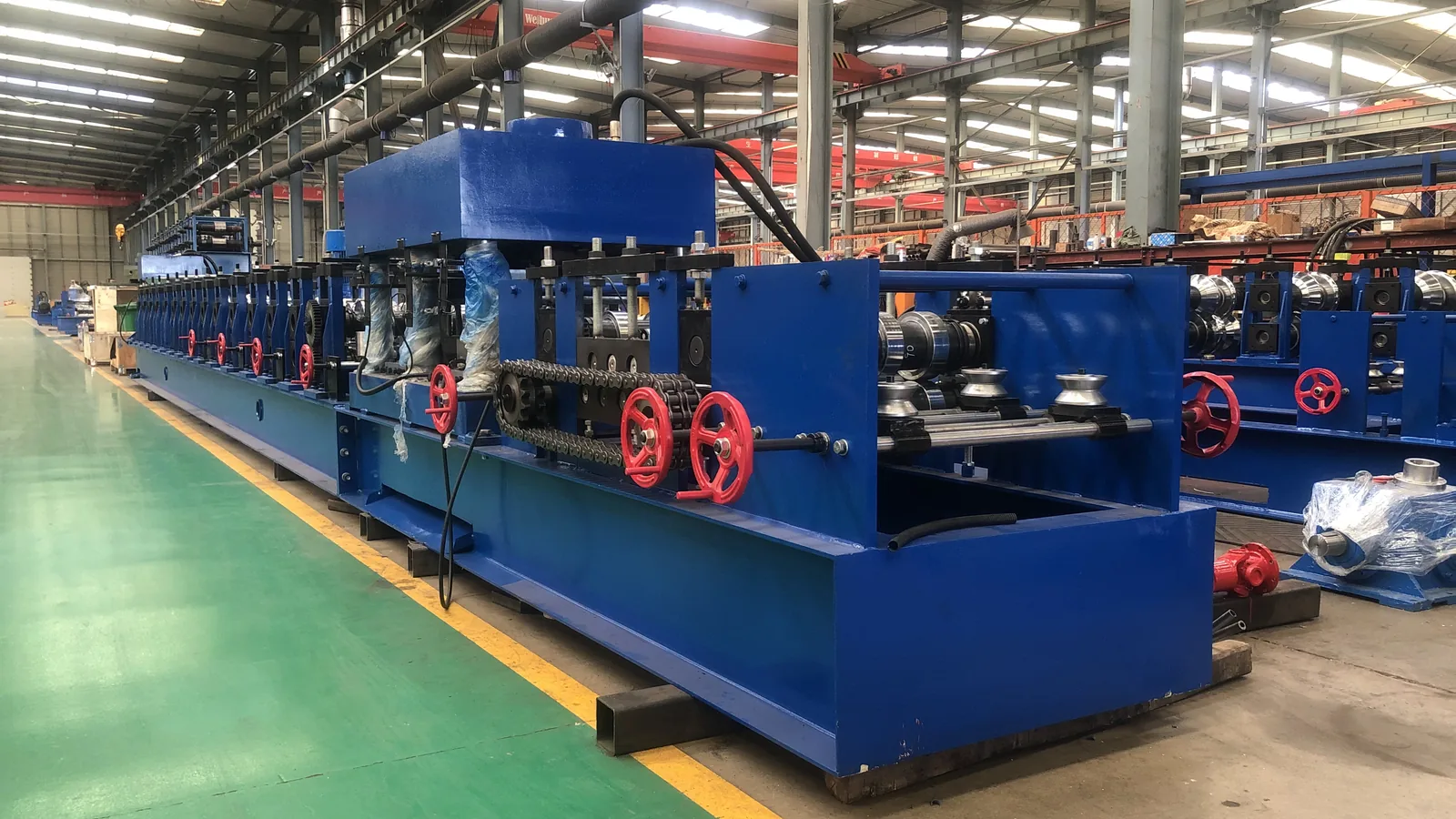 W-Beam Guardrail Machine