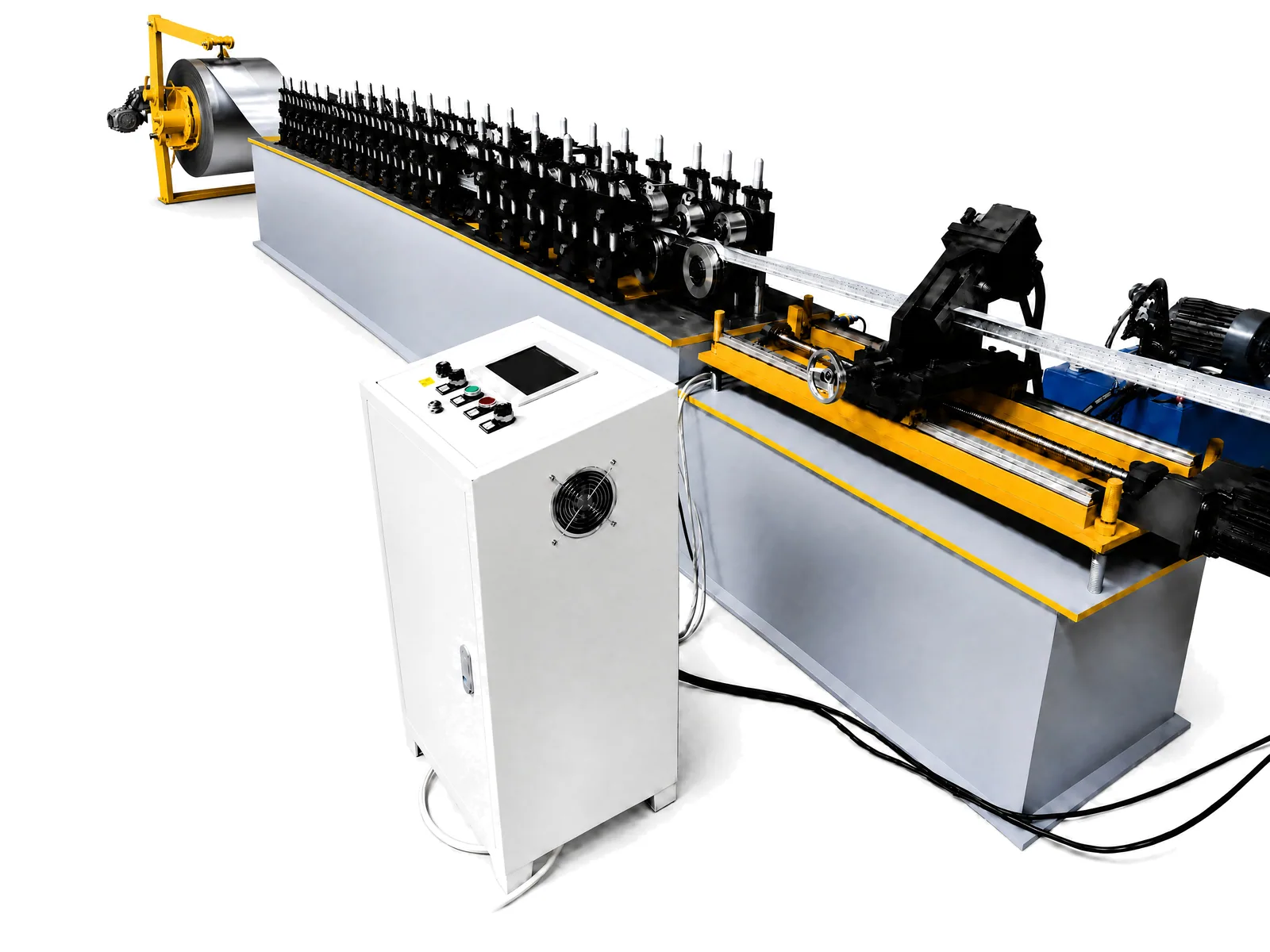 Ceiling T-Bar Roll Forming Machine — Machine overview