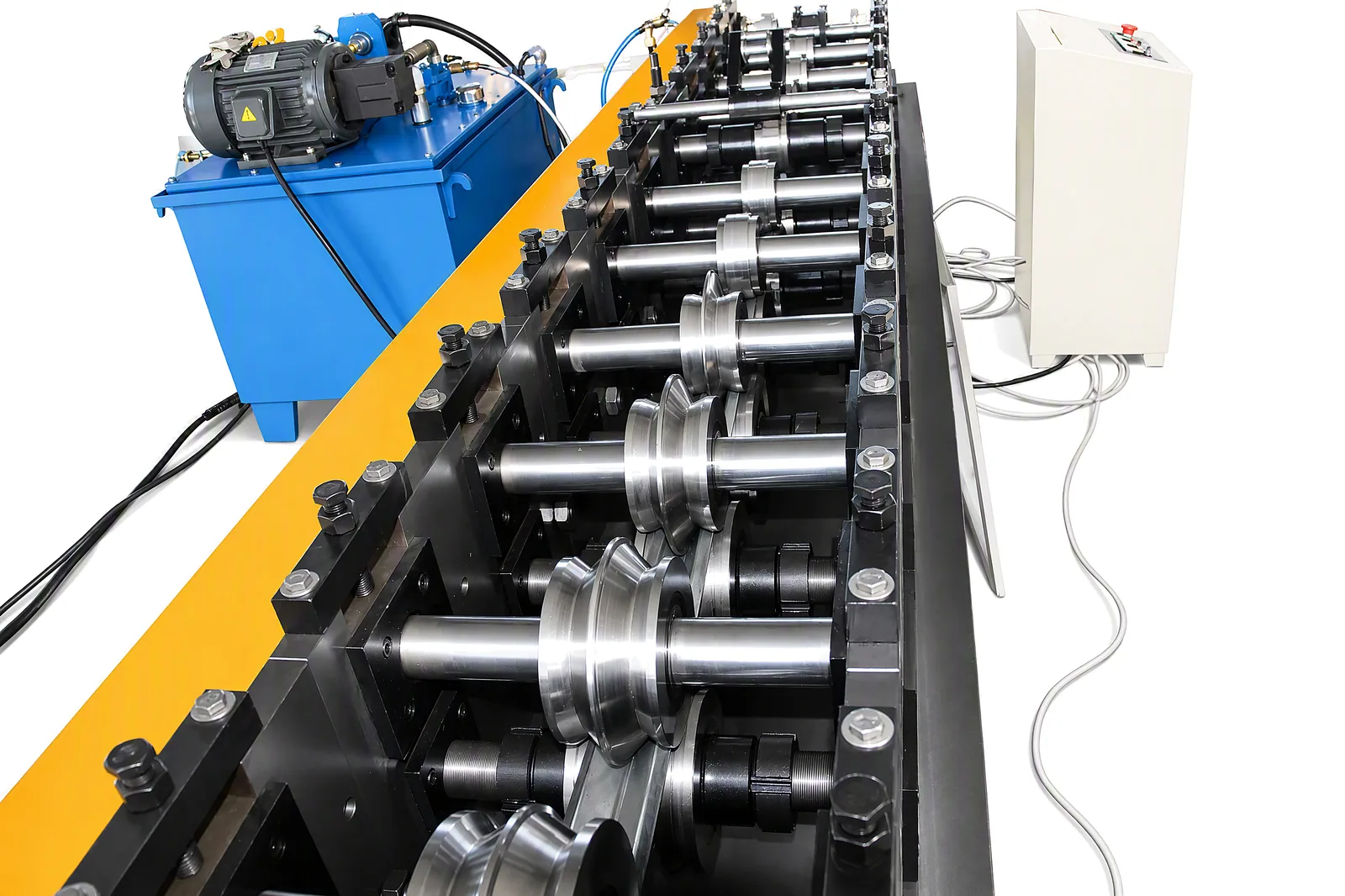Ceiling T-Bar Roll Forming Machine — Forming rolls