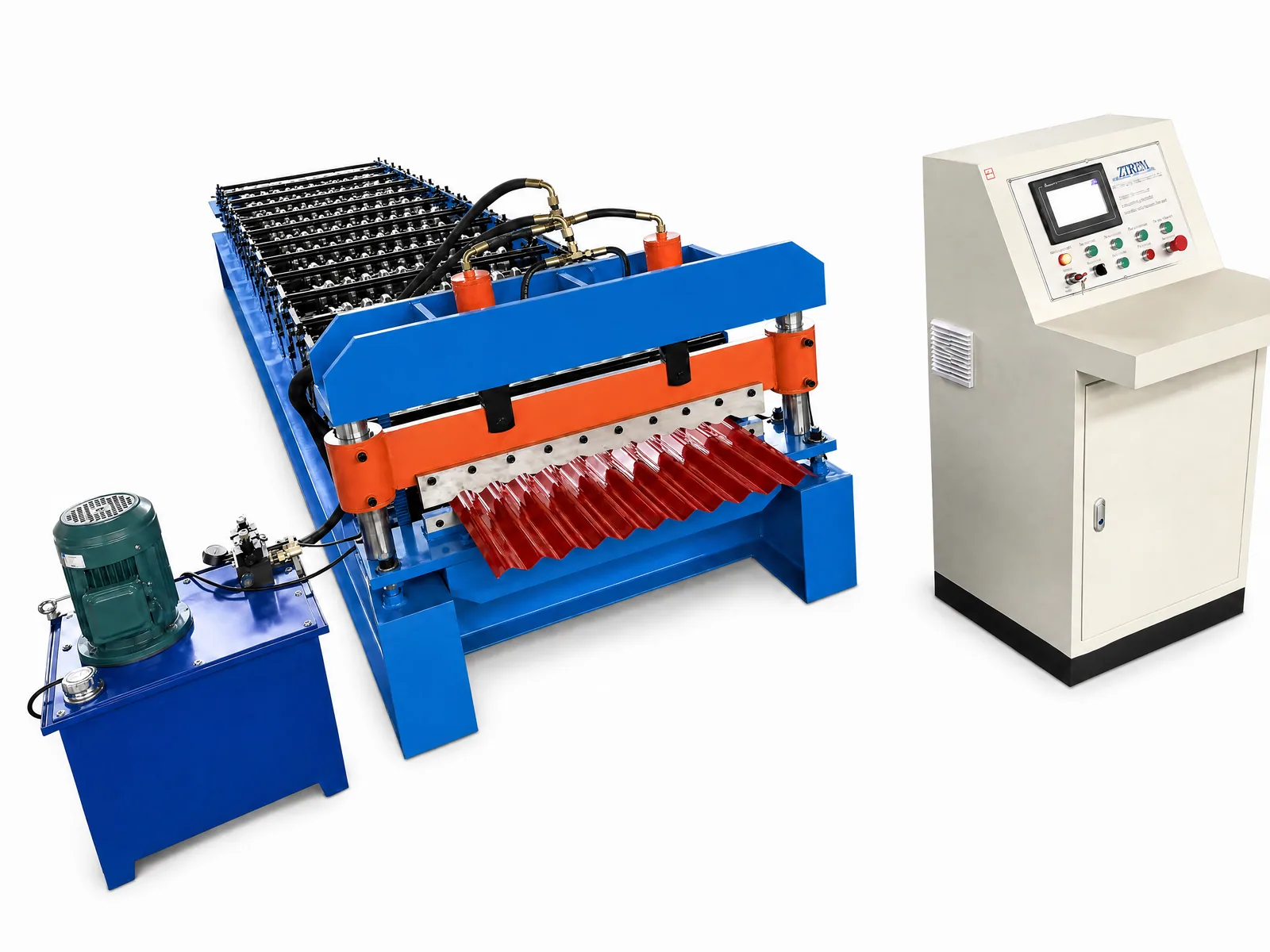 Corrugated Iron Sheet Roll Forming Machine — Control cabinet