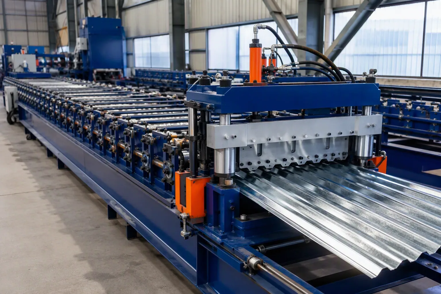 Corrugated Iron Sheet Roll Forming Machine — Machine overview