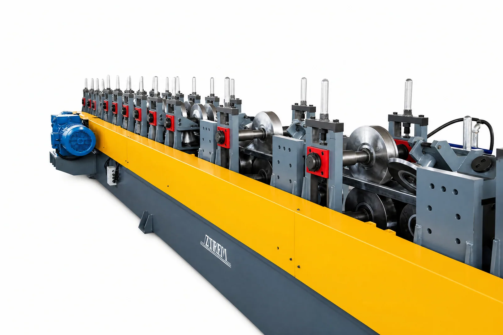 CZ Purlin Roll Forming Machine — Line in production