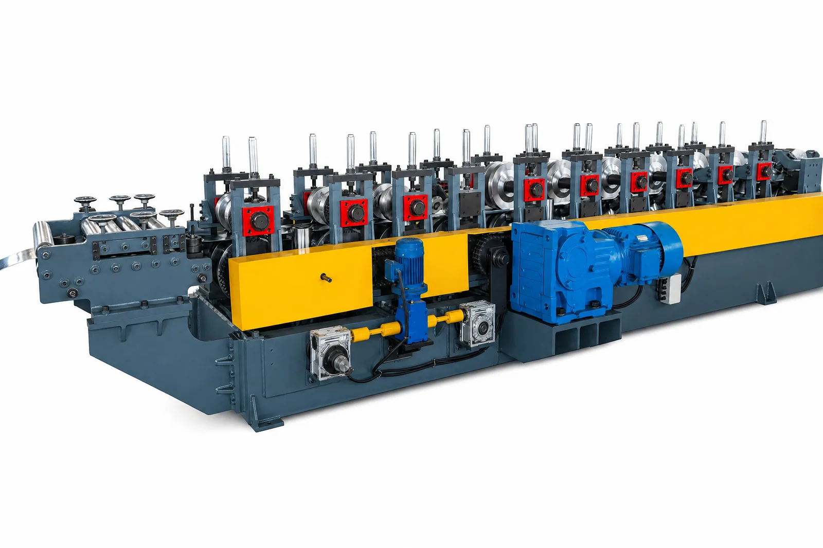 CZ Purlin Roll Forming Machine — Line in production