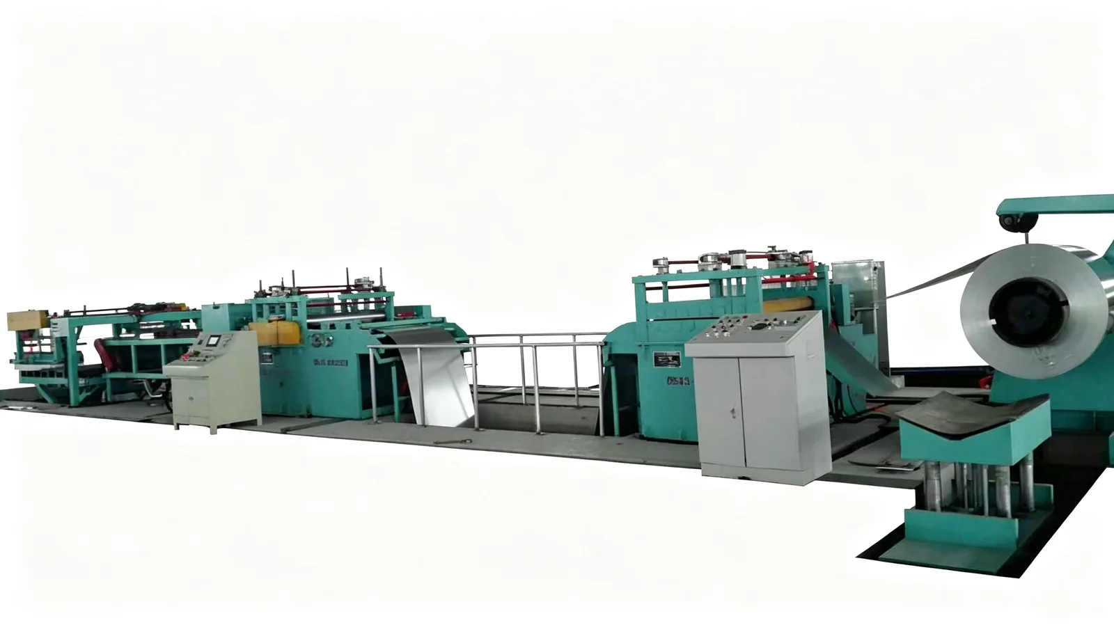 Decoiling & Leveling Machine — Machine overview
