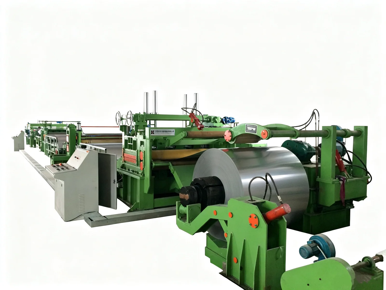 Decoiling & Leveling Machine — Machine overview