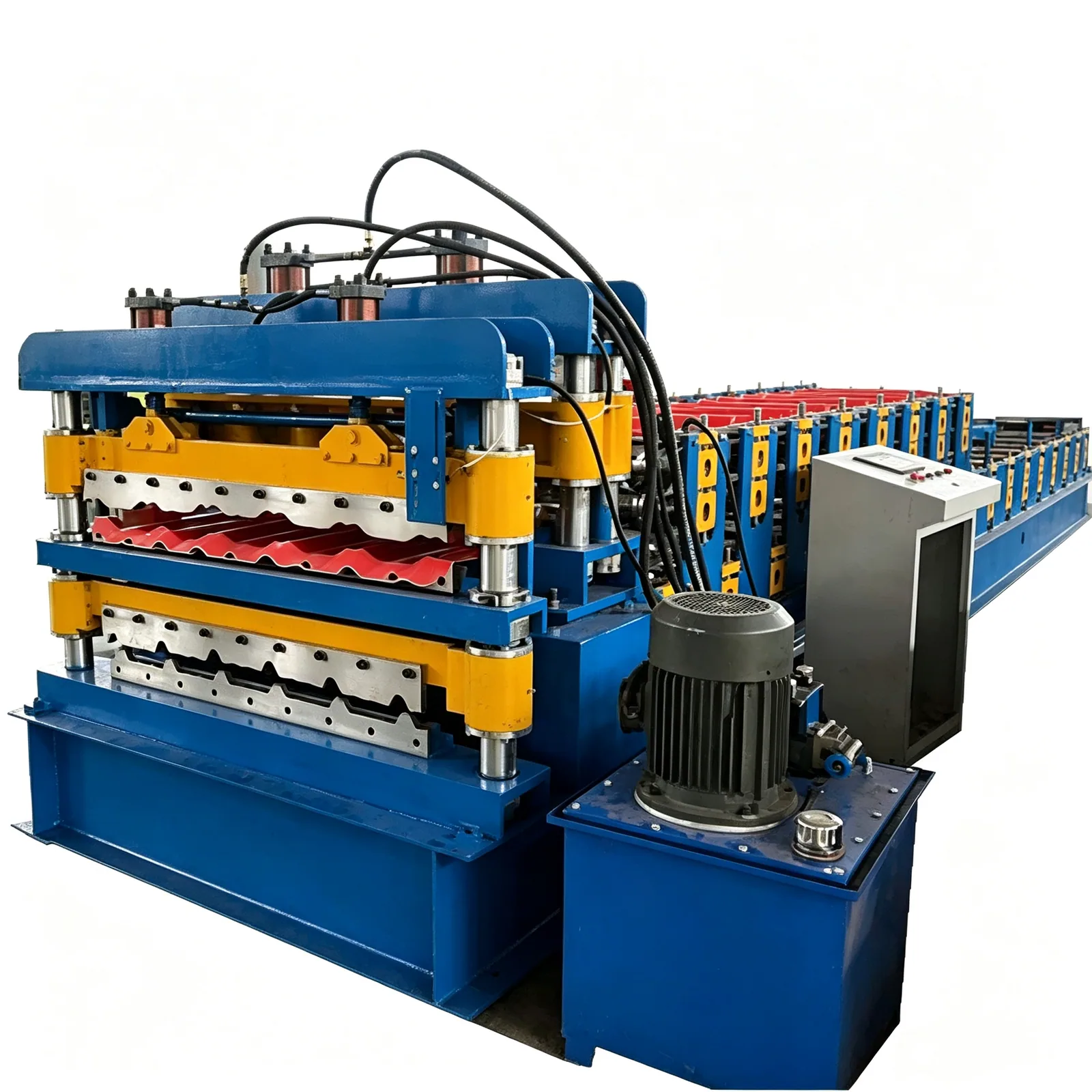 Double Layer Roofing Roll Forming Machine — Machine overview