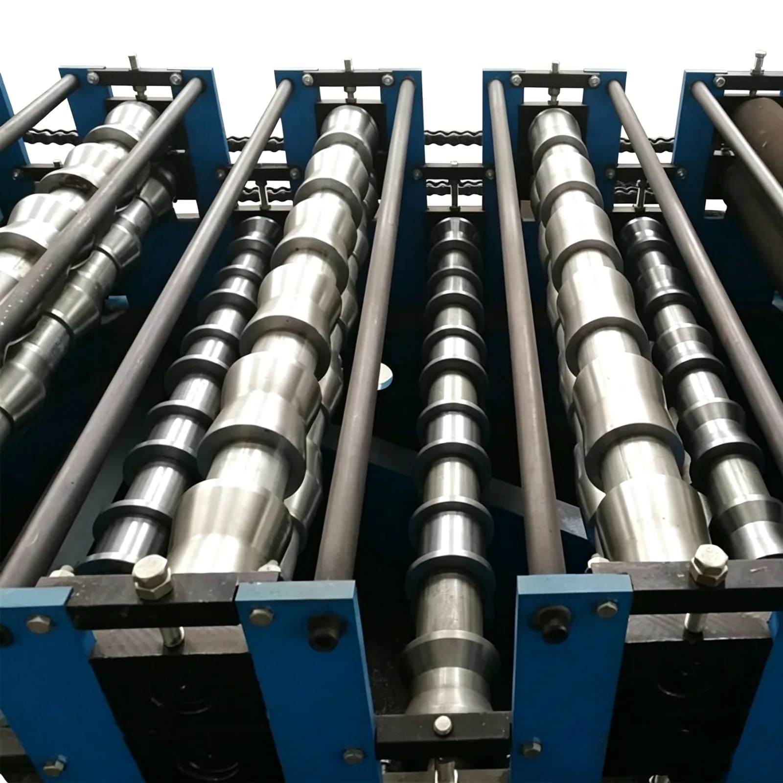Double Layer Roofing Roll Forming Machine — Forming rolls