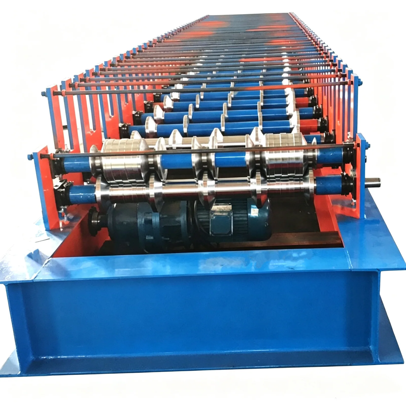 Double Layer Roofing Roll Forming Machine — Forming rolls