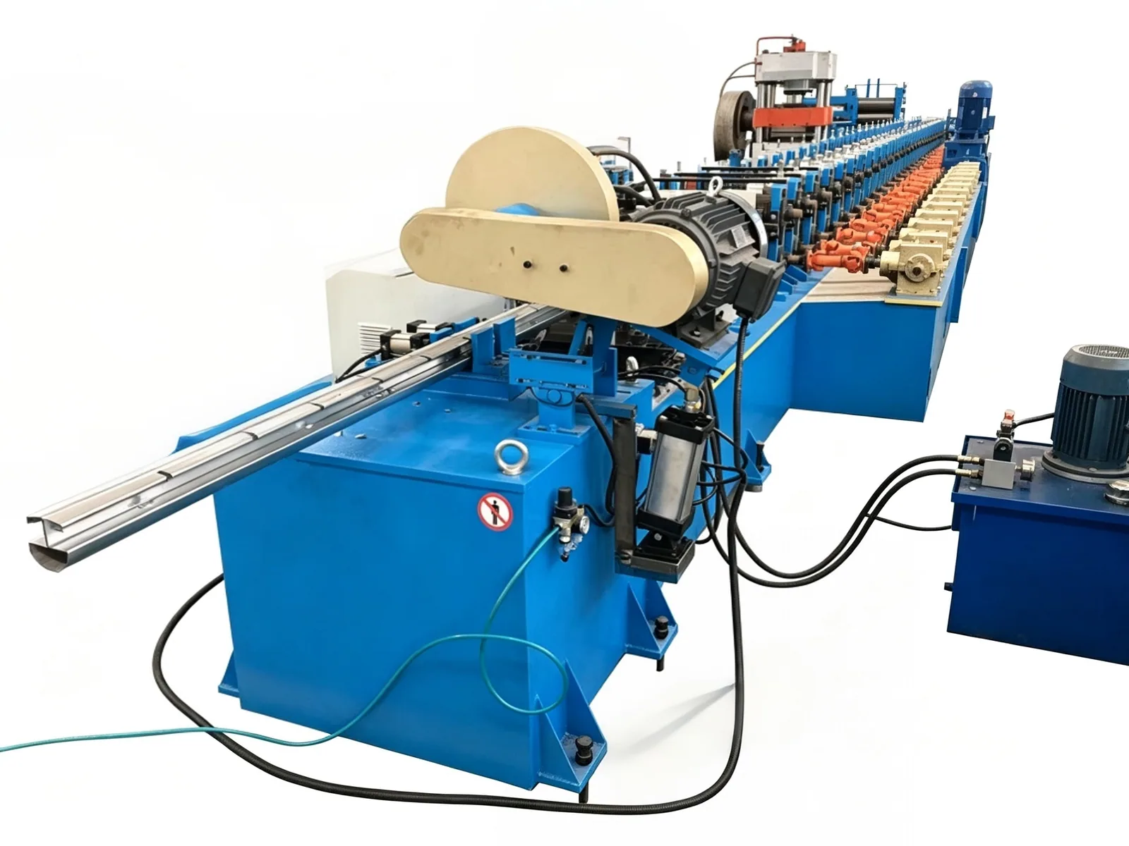 Fence Panel Roll Forming Machine — Machine overview
