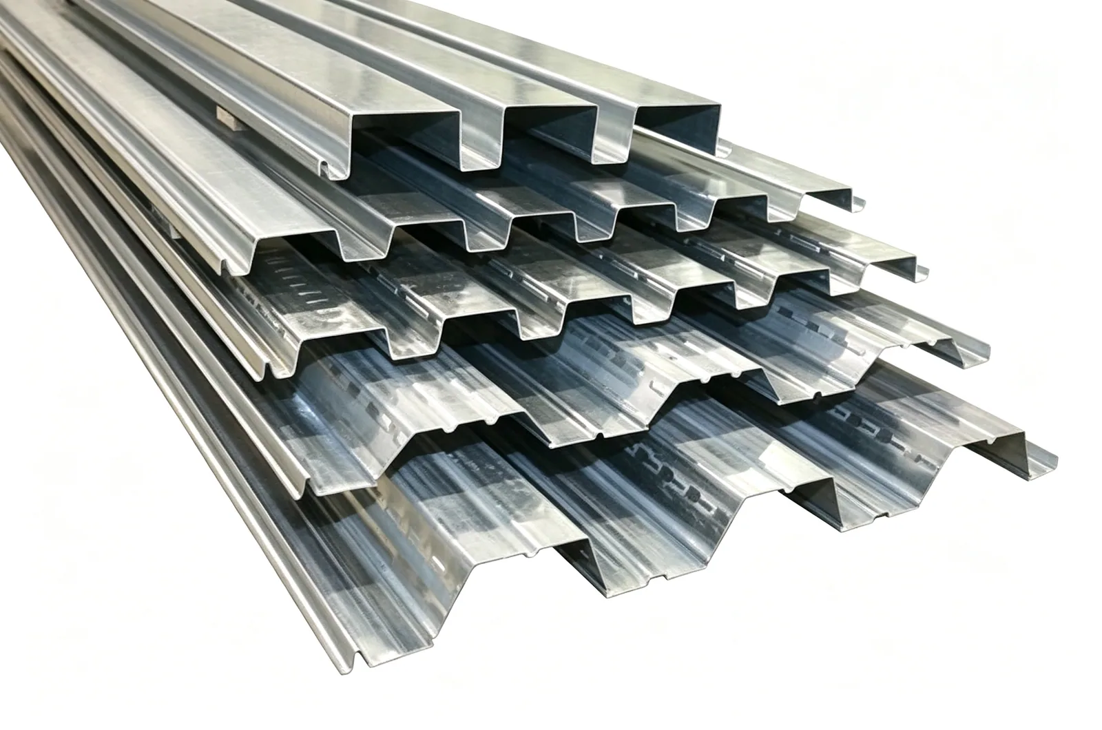 Floor Deck Roll Forming Machine — Finished profile