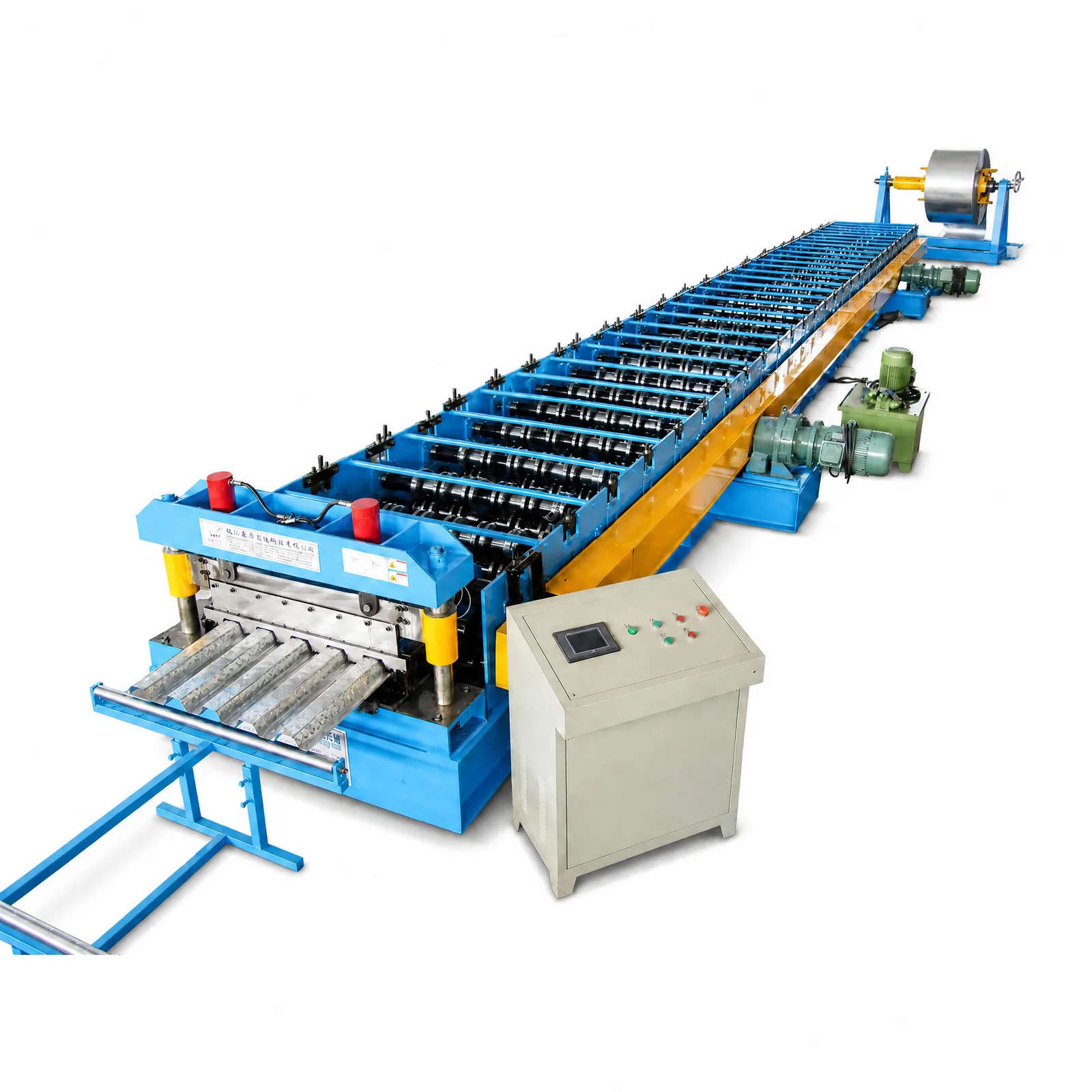 Floor Deck Roll Forming Machine — Machine overview