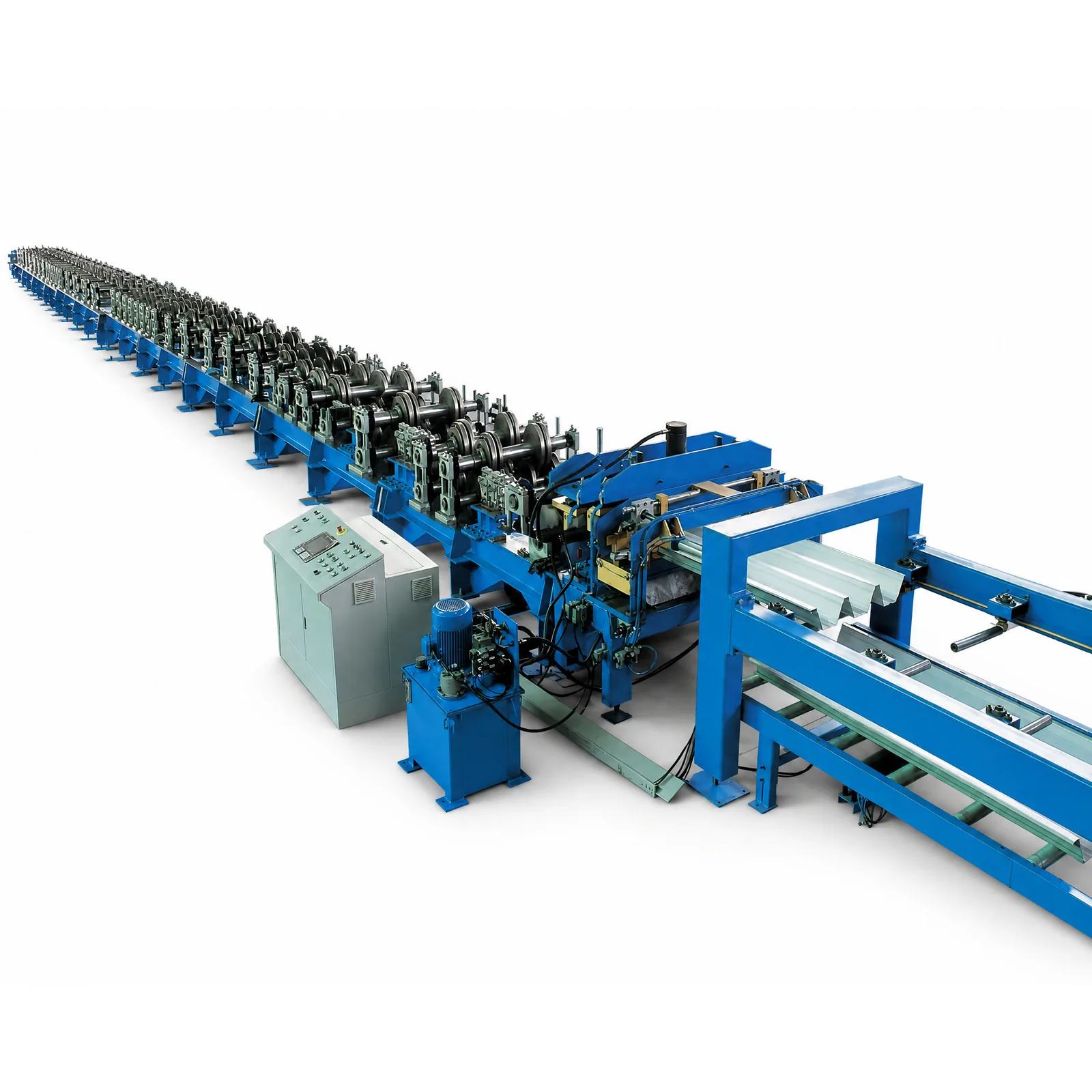 Floor Deck Roll Forming Machine — Machine overview