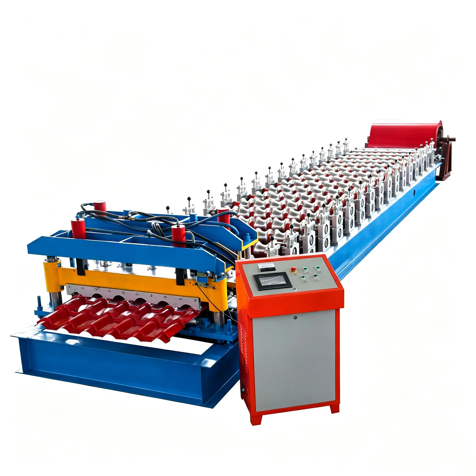 Glazed Tile Roll Forming Machine — Machine overview