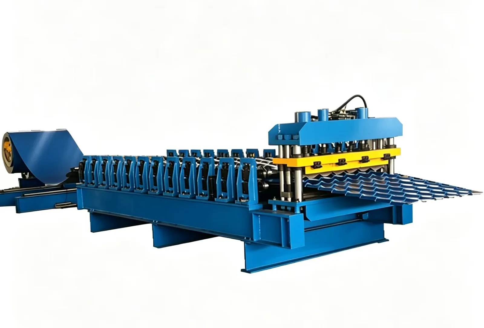Glazed Tile Roll Forming Machine — Machine overview