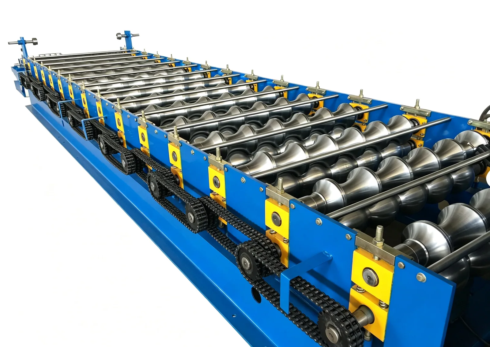 Glazed Tile Roll Forming Machine — Forming rolls