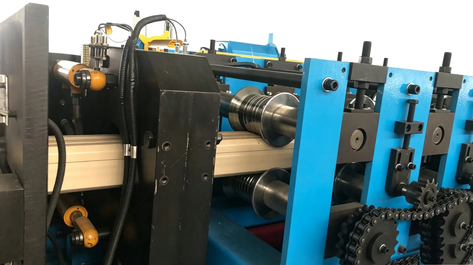 Gutter & Downpipe Roll Forming Machine — Forming rolls