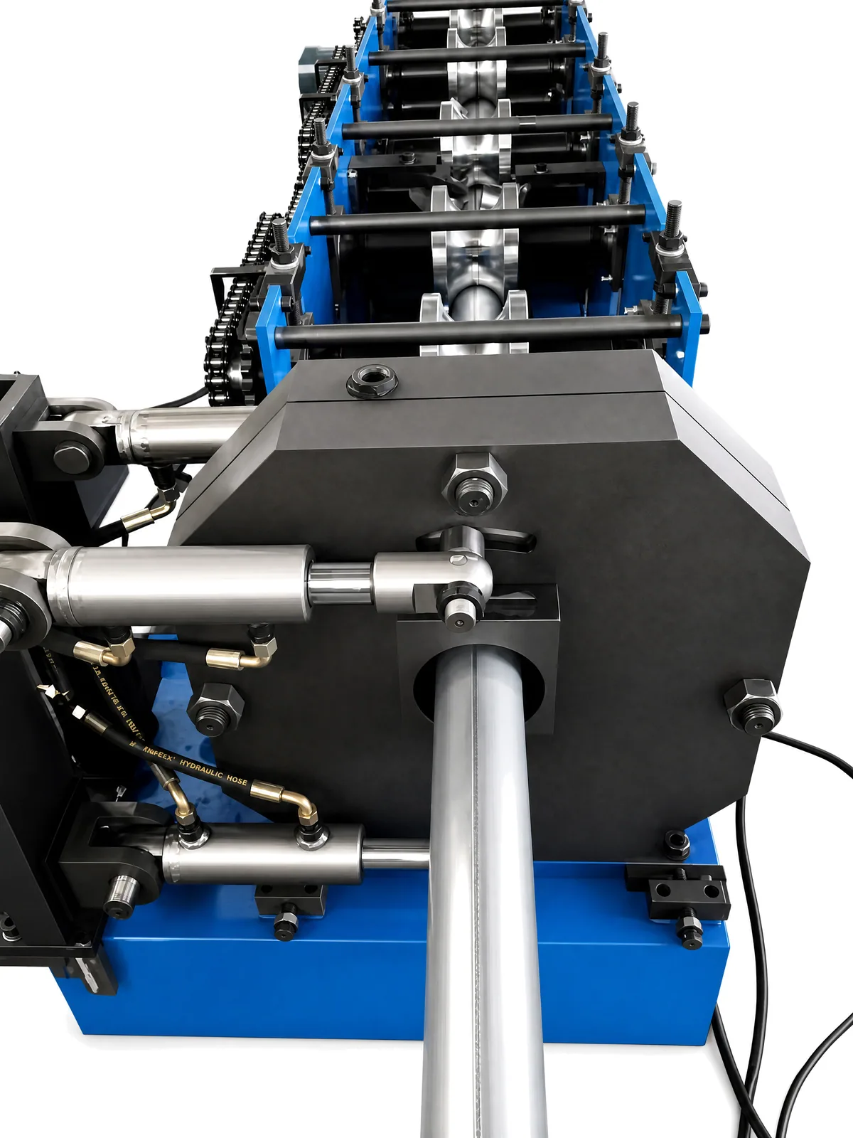 Gutter & Downpipe Roll Forming Machine — Forming rolls