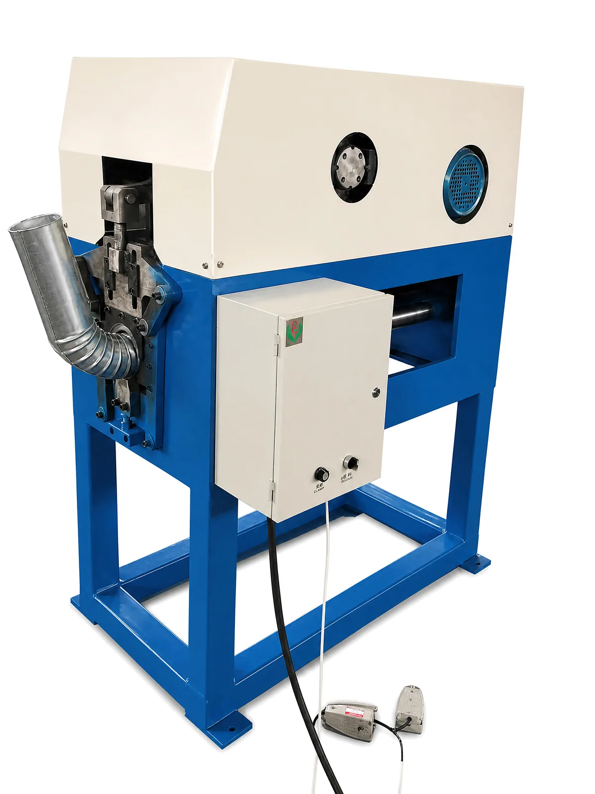 Gutter & Downpipe Roll Forming Machine — Line in production