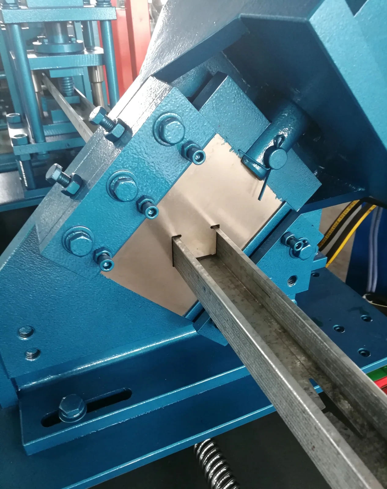 Stud & Track Roll Forming Machine — Line in production