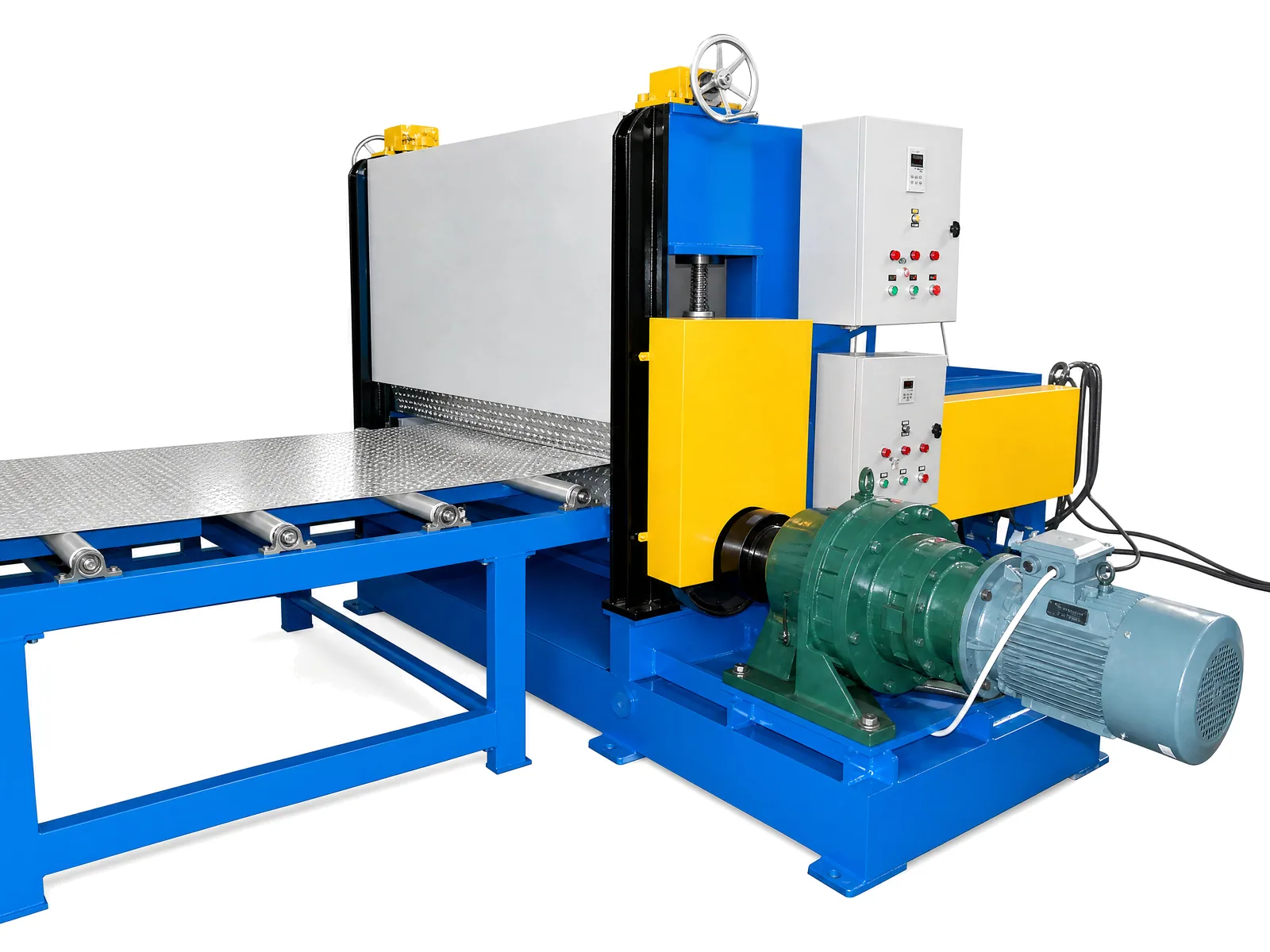 Metal Embossing Machine — Line in production