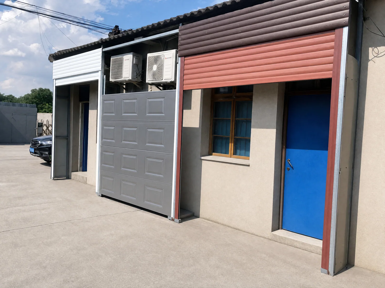 Roller Shutter Door Roll Forming Machine — Finished profile