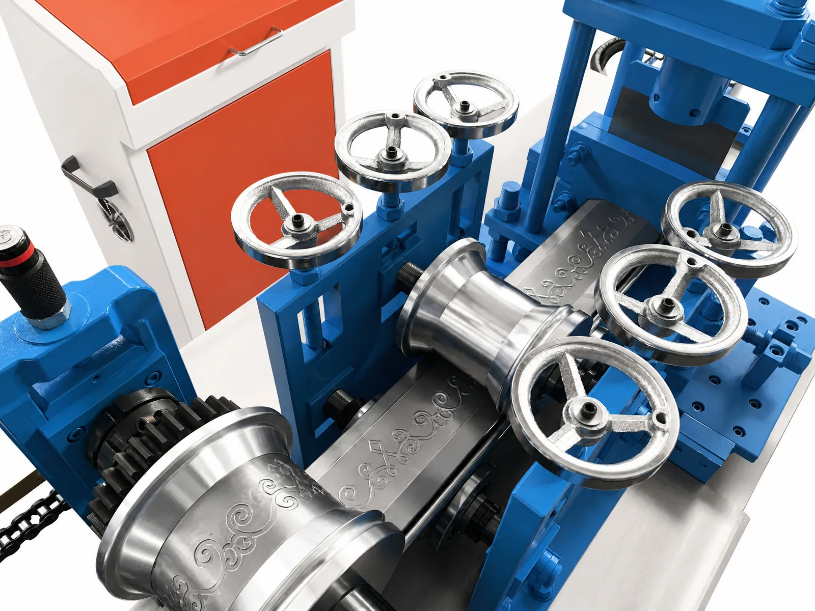 Roller Shutter Door Roll Forming Machine — Forming rolls