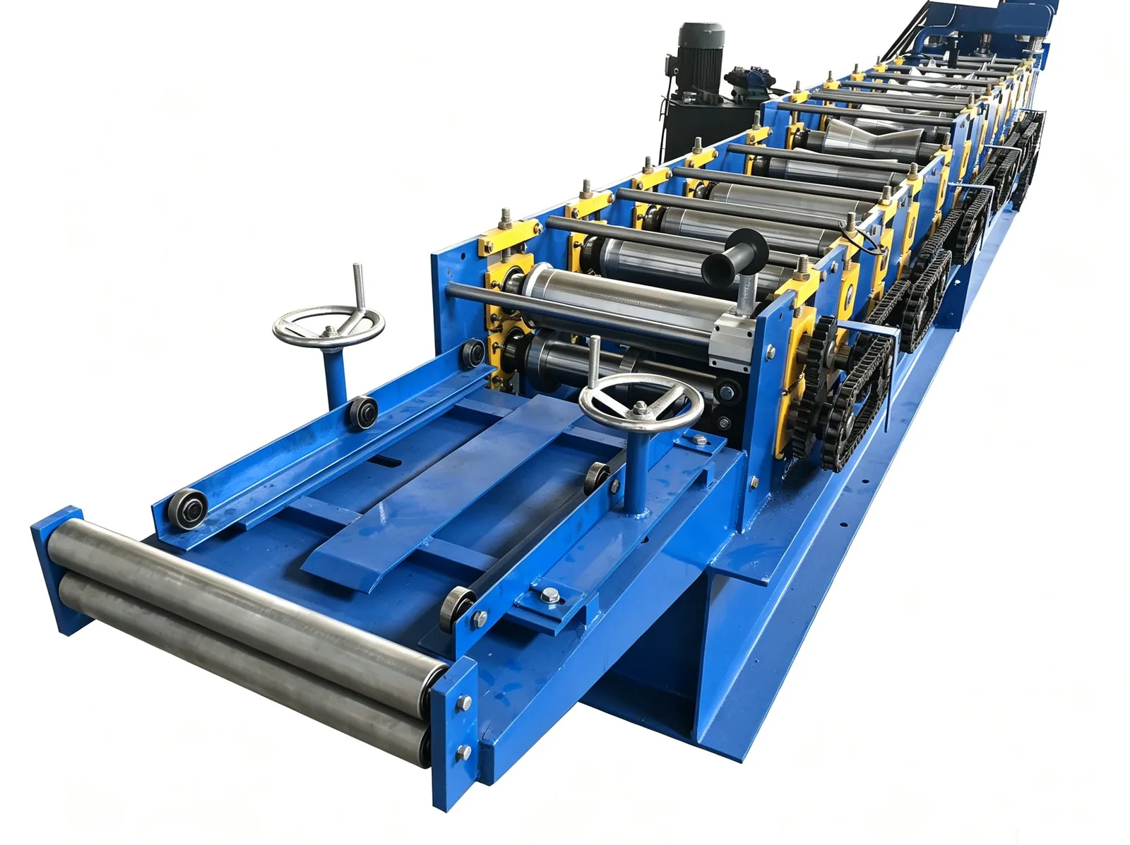 Ridge Cap & Flashing Roll Forming Machine — Machine overview