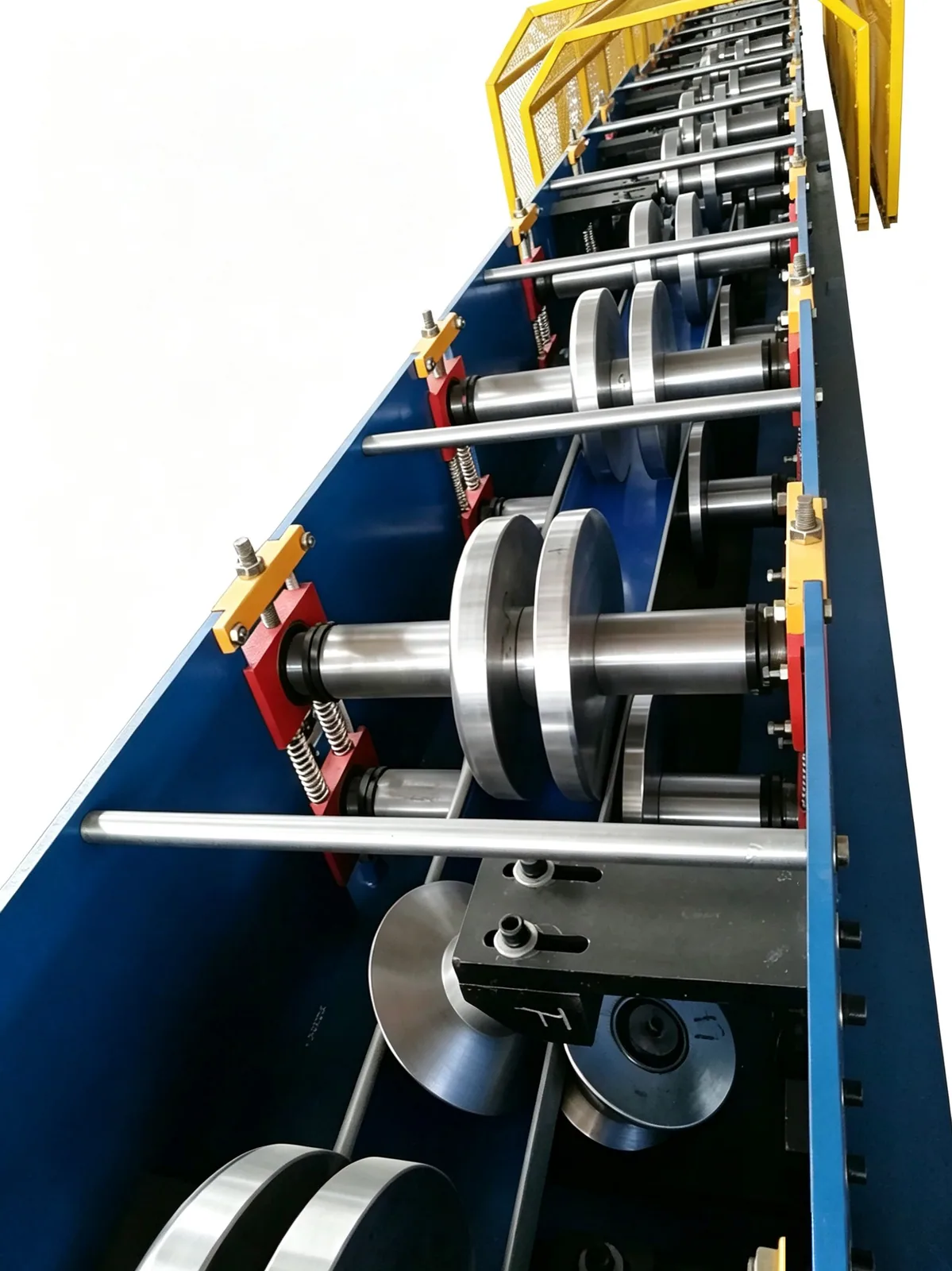 Ridge Cap & Flashing Roll Forming Machine — Forming rolls
