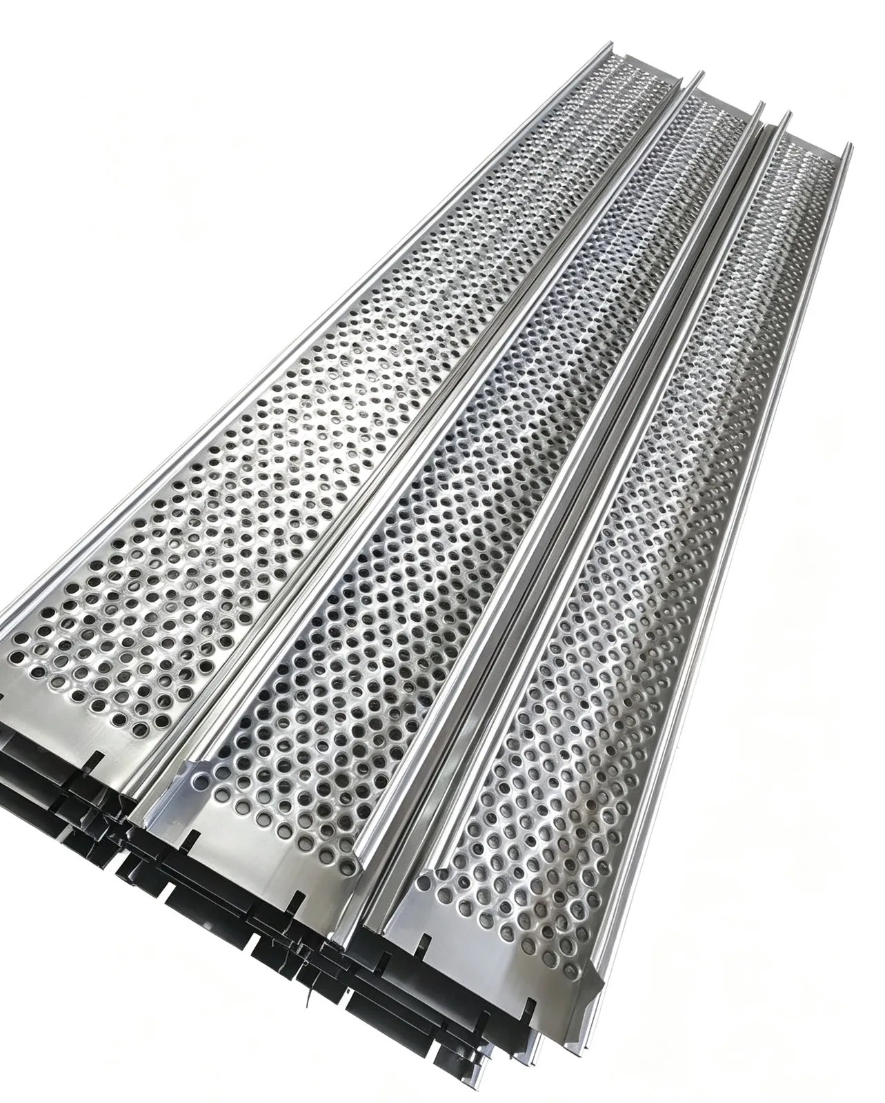 Scaffold Plank Roll Forming & Perforating Line — Finished profile