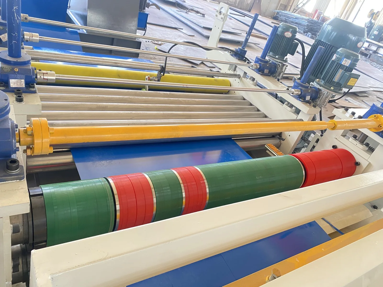 Steel Coil Slitting Line — Slitting rolls and spacer assembly