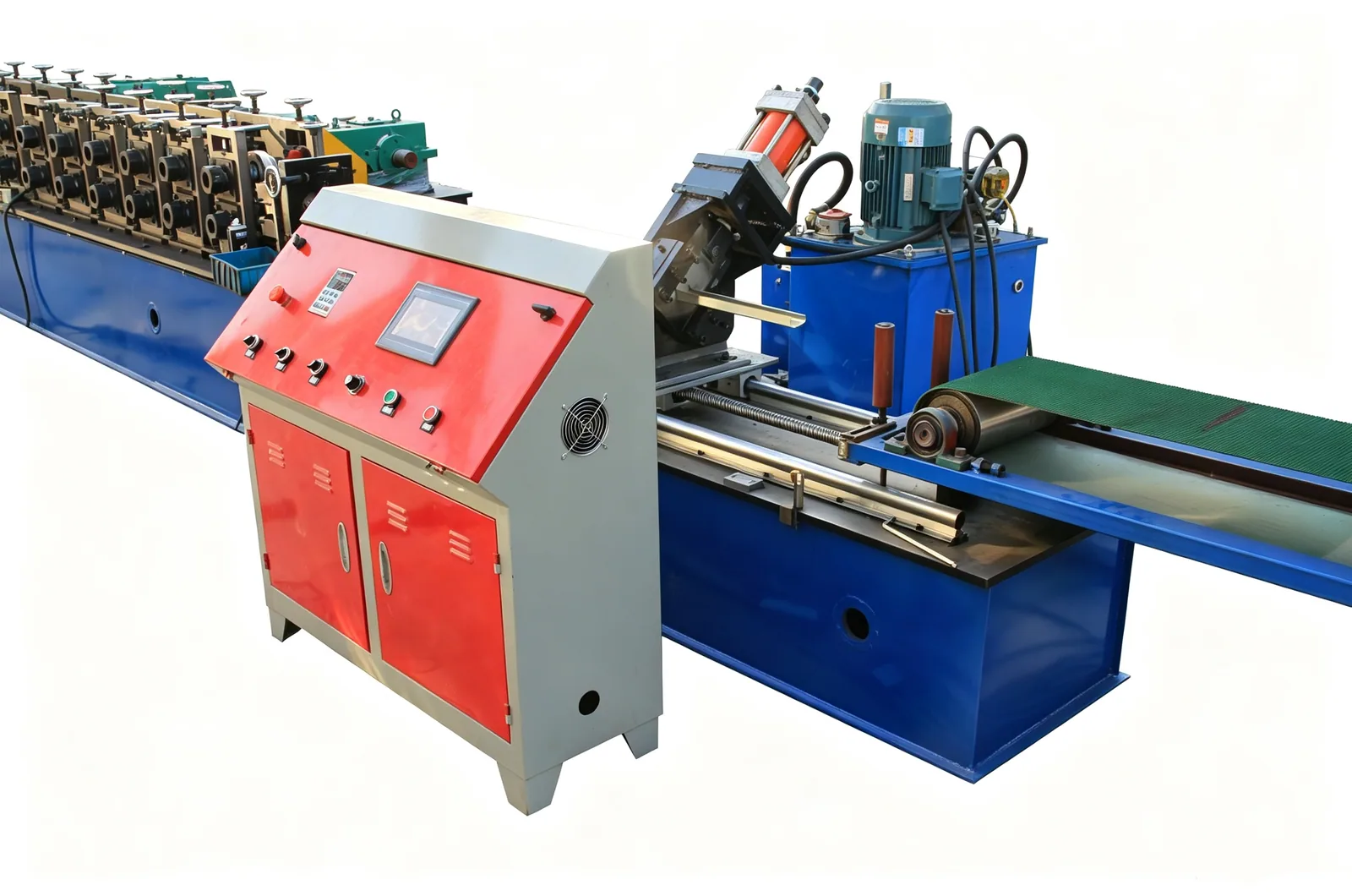 Solar Omega Rail Roll Forming Machine — Control cabinet