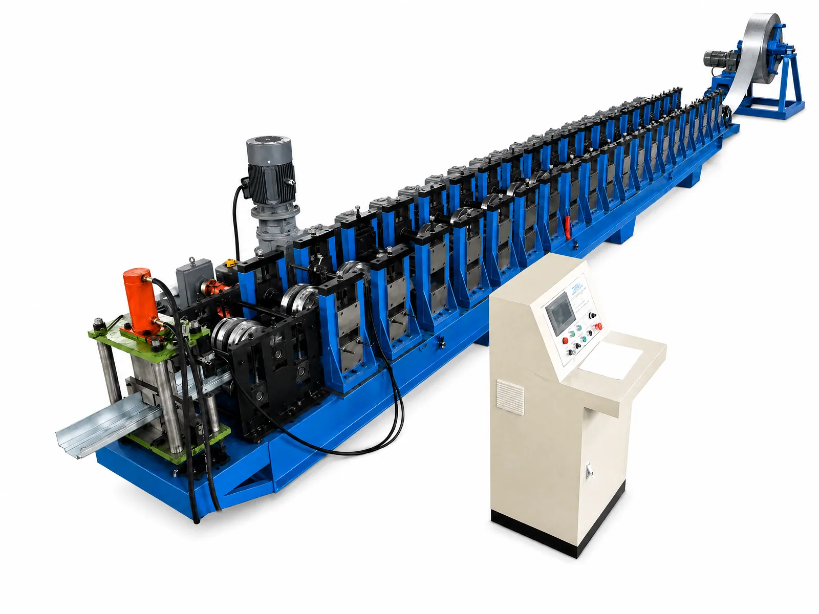 Steel Door Frame Roll Forming Machine — Machine overview