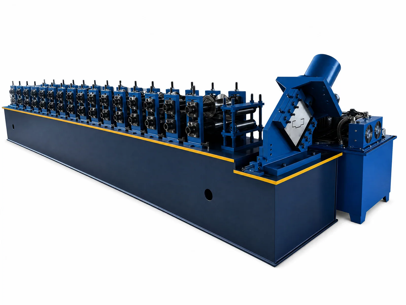 Steel Door Frame Roll Forming Machine — Forming rolls