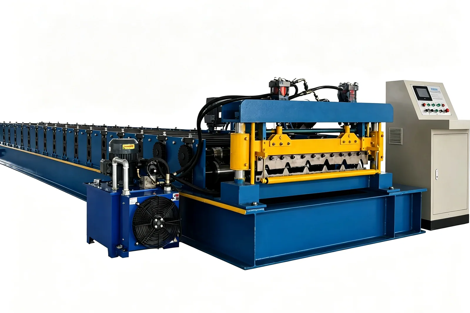 Metal Wall Cladding Roll Forming Machine — Machine overview