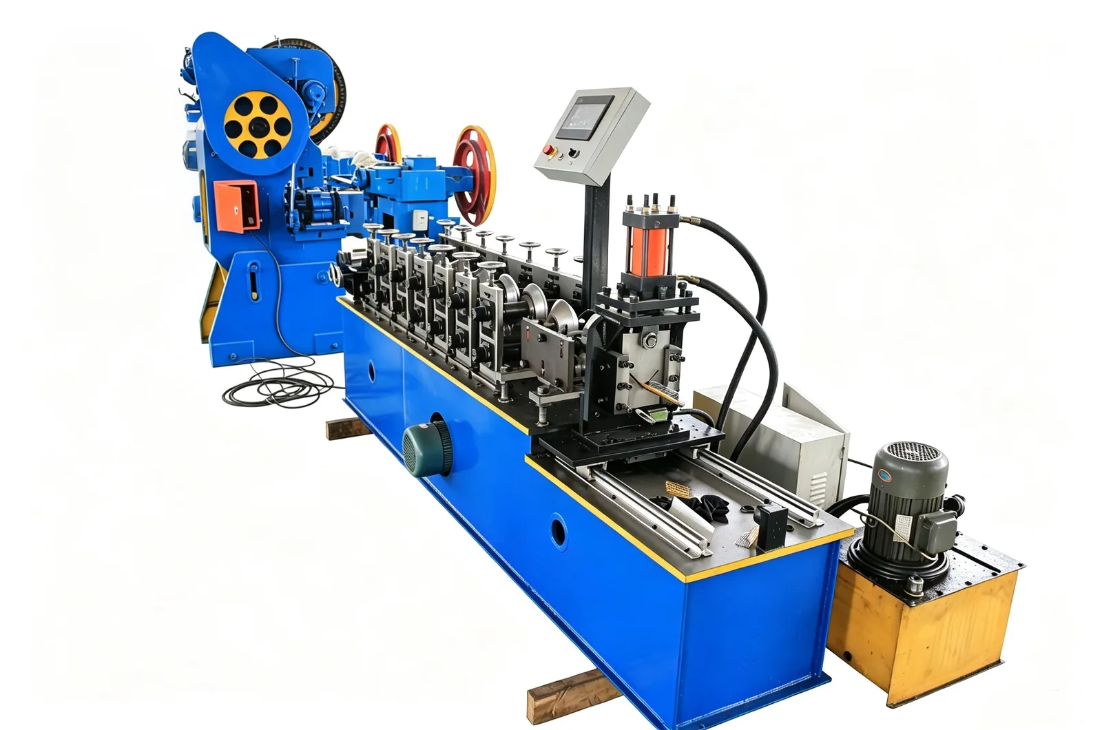 Wall Angle & Corner Bead Roll Forming Machine — Machine overview