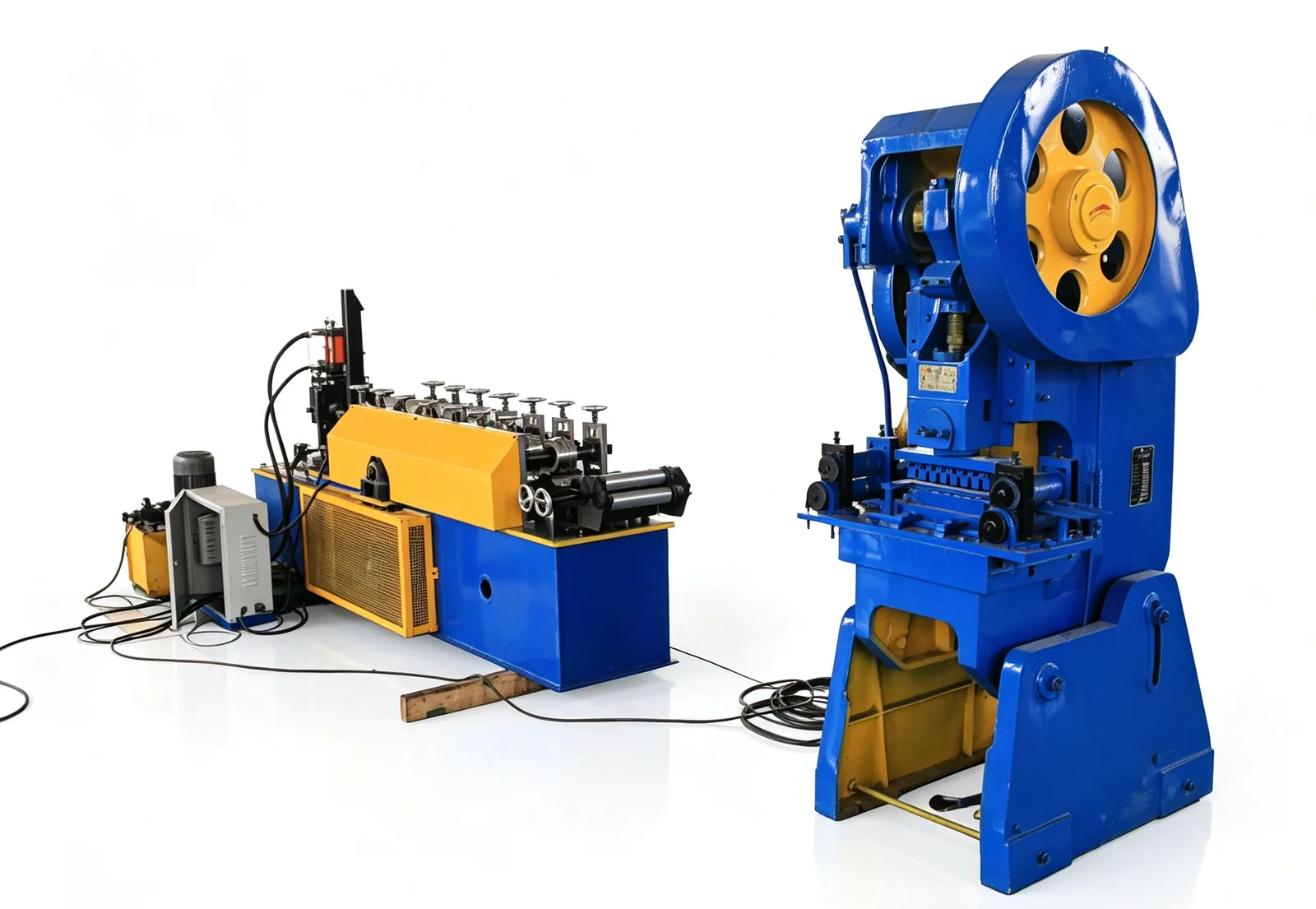 Wall Angle & Corner Bead Roll Forming Machine — Machine overview