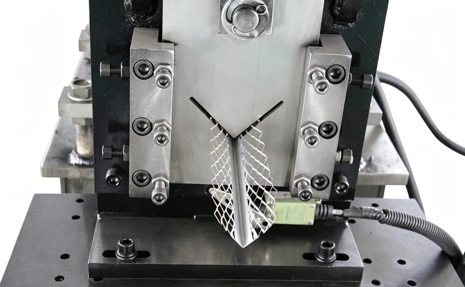 Wall Angle & Corner Bead Roll Forming Machine — Line in production