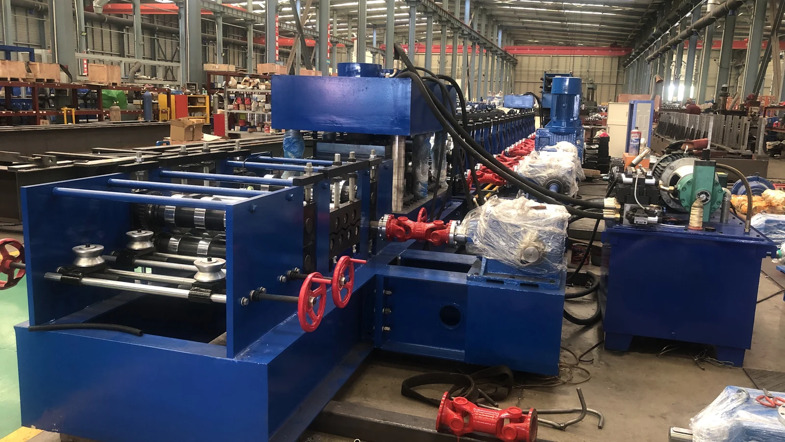 ASTM M180 Guardrail Roll Forming Machine
