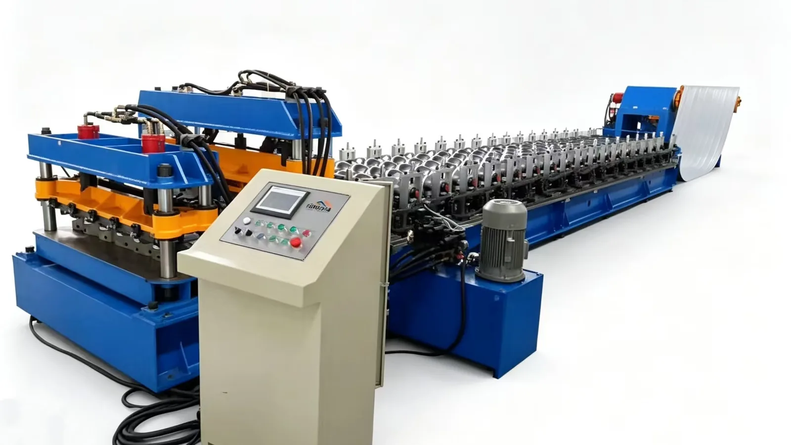 Glazed Tile Roll Forming Machine — cold roll forming machine