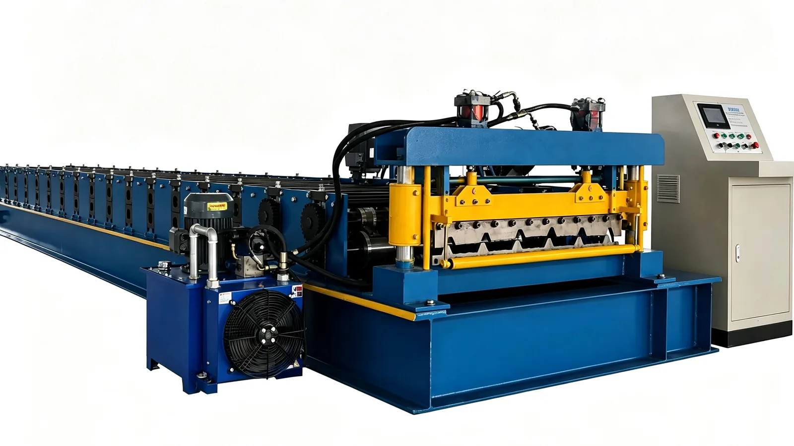 Roof Sheet Roll Forming Machine — cold roll forming machine