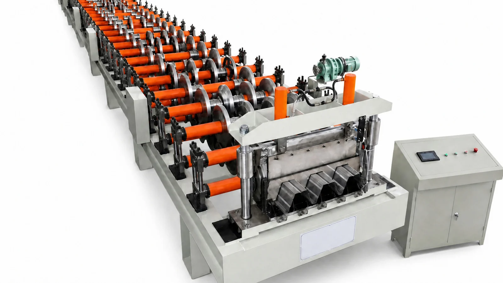 US Composite Floor Deck Roll Forming Machine