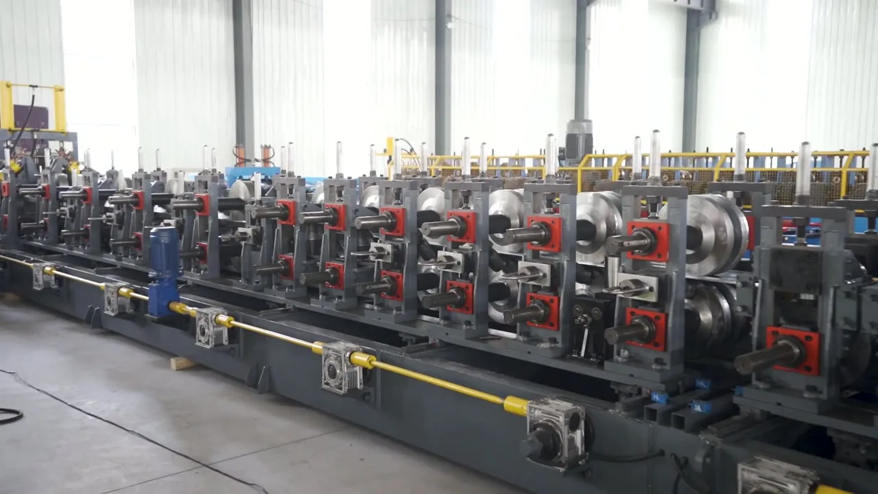 CZ Purlin Roll Forming Machine — Full Line Running | ZTRFM