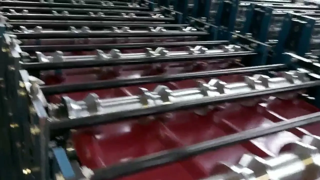 Double Layer Roofing Machine — Finished Profiled Panels | ZTRFM