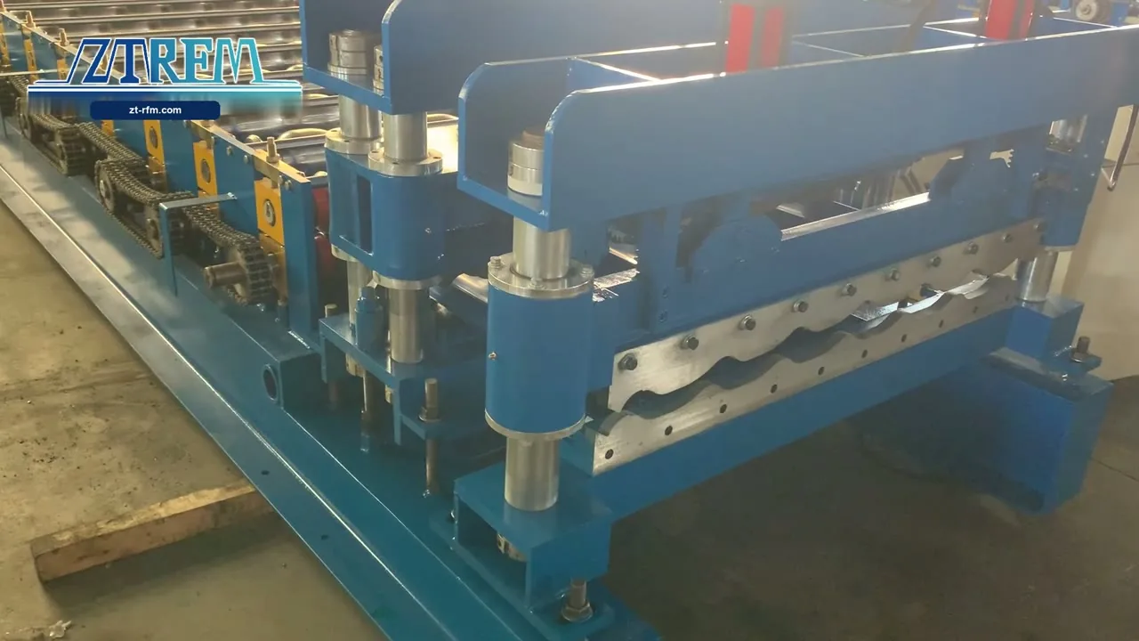Glazed Tile Roll Forming Machine — Line Overview | ZTRFM