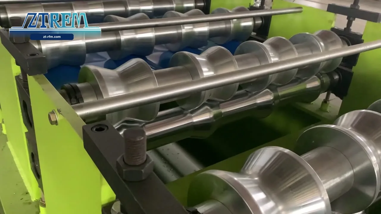 Glazed Tile Roll Forming Machine — Tile Profile Rolls | ZTRFM