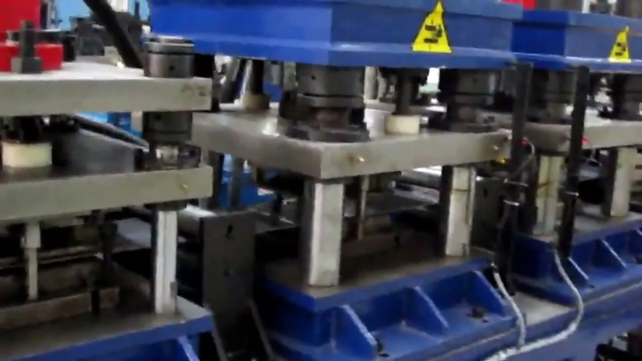 Sigma Purlin Roll Forming Machine — Forming Station Detail | ZTRFM