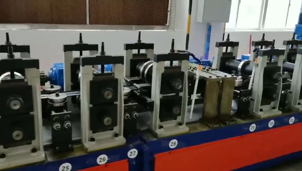 Solar Strut Channel Machine — Forming Roll Bank | ZTRFM