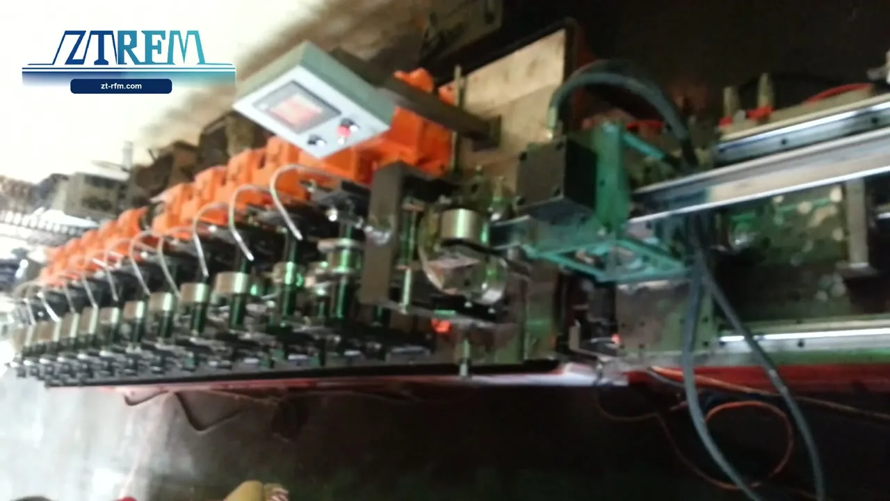 Stud & Track Roll Forming Machine — Line Running with HMI | ZTRFM